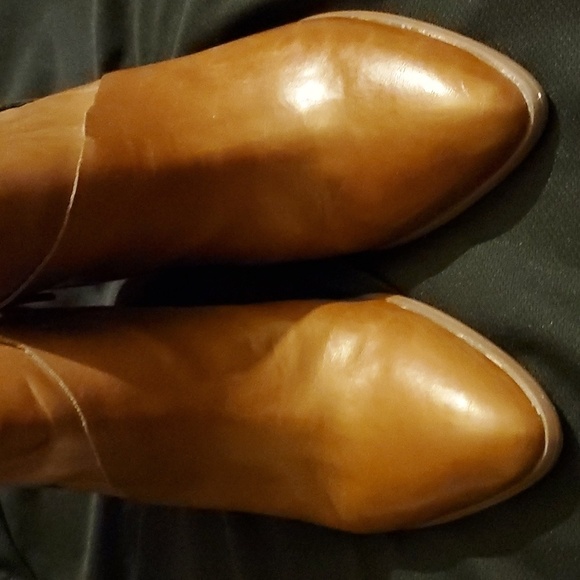 CARLOS by CARLOS SANTANA Women's Equinox Cognac Ankle Booties 9M - Picture 4 of 8